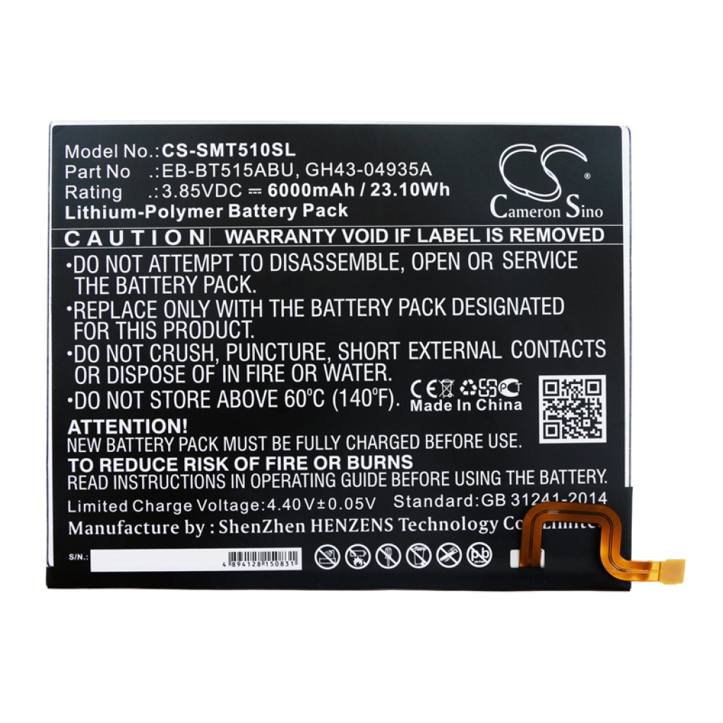 Batterier Ersätter GH43-04936A