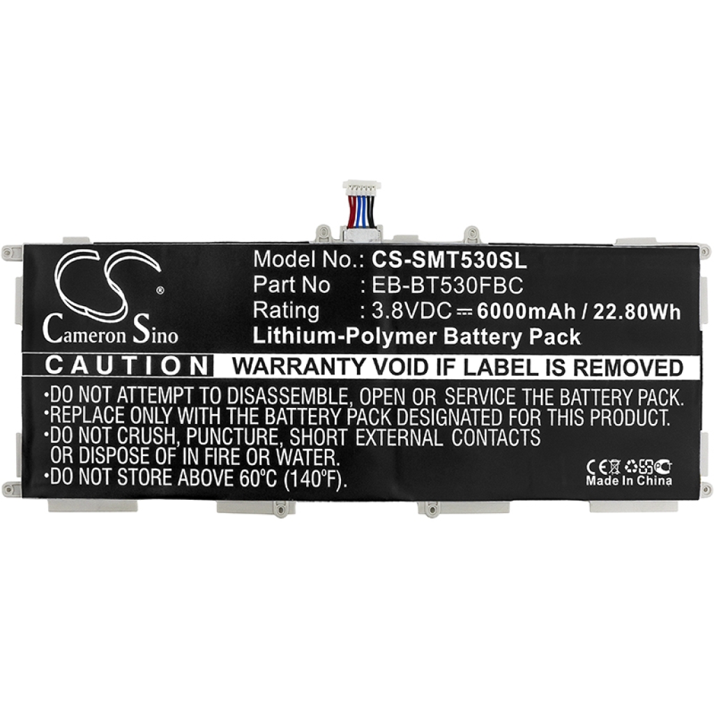 Batterier för surfplattor Samsung CS-SMT530SL