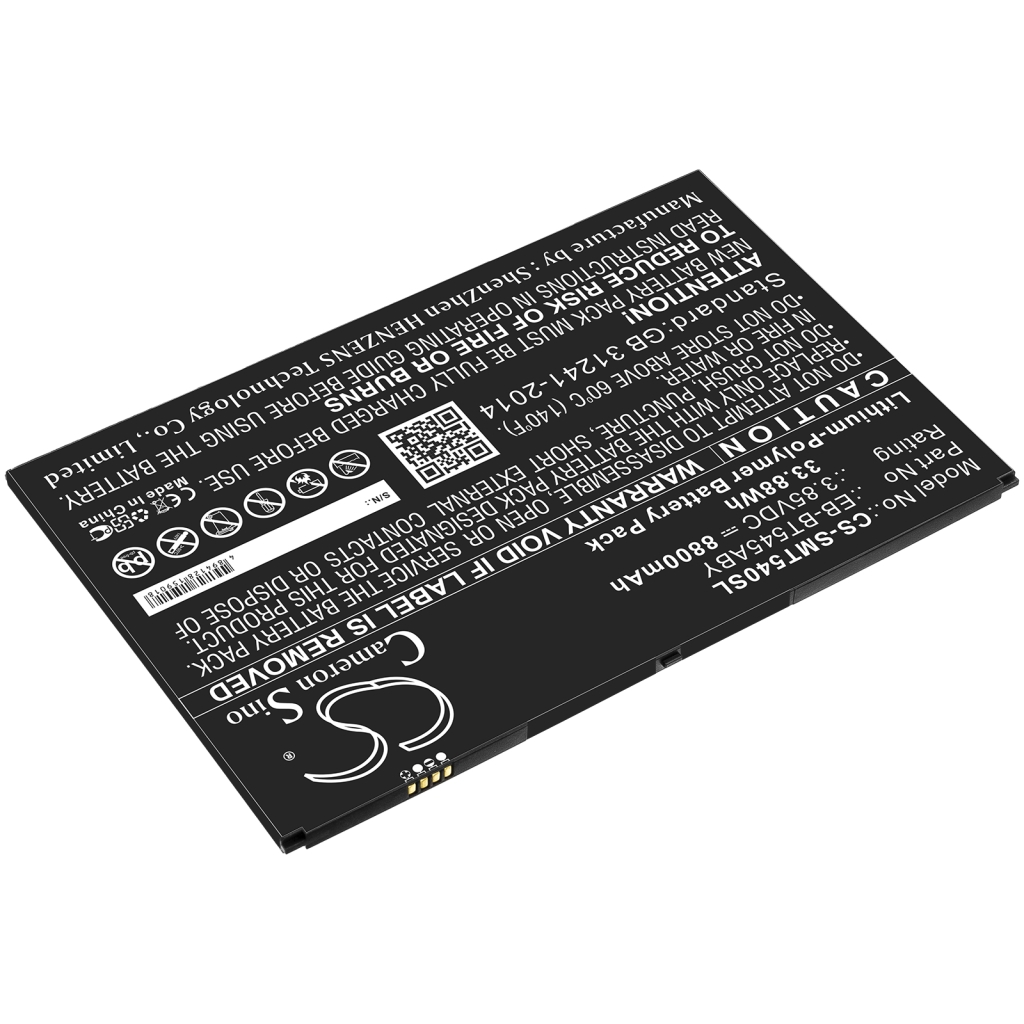 Batterier för surfplattor Samsung CS-SMT540SL