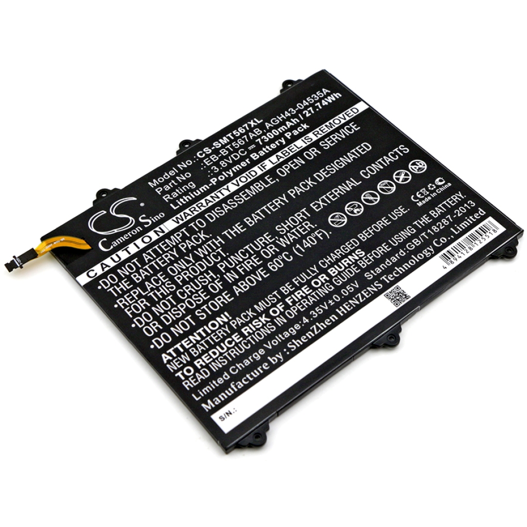 Battery Replaces EB-BT567ABA