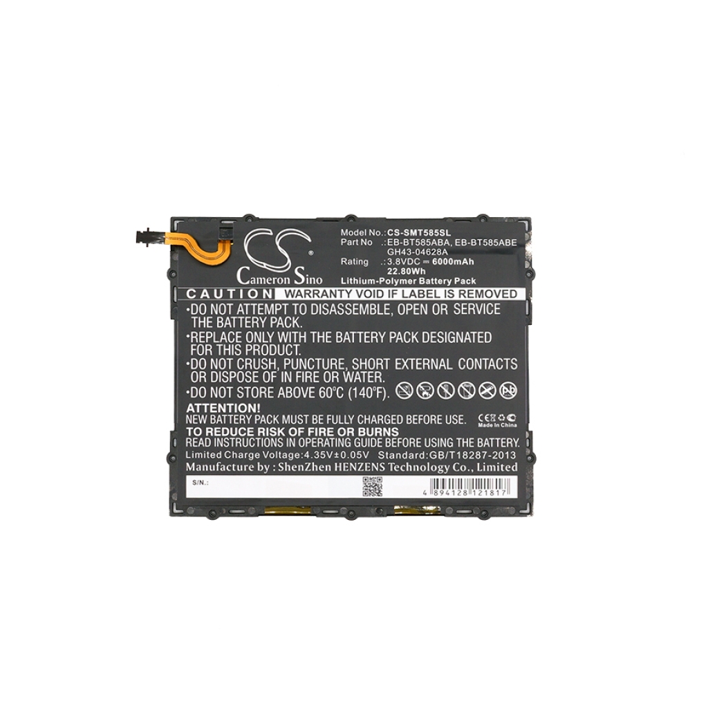 Battery Replaces EB-BT585ABA