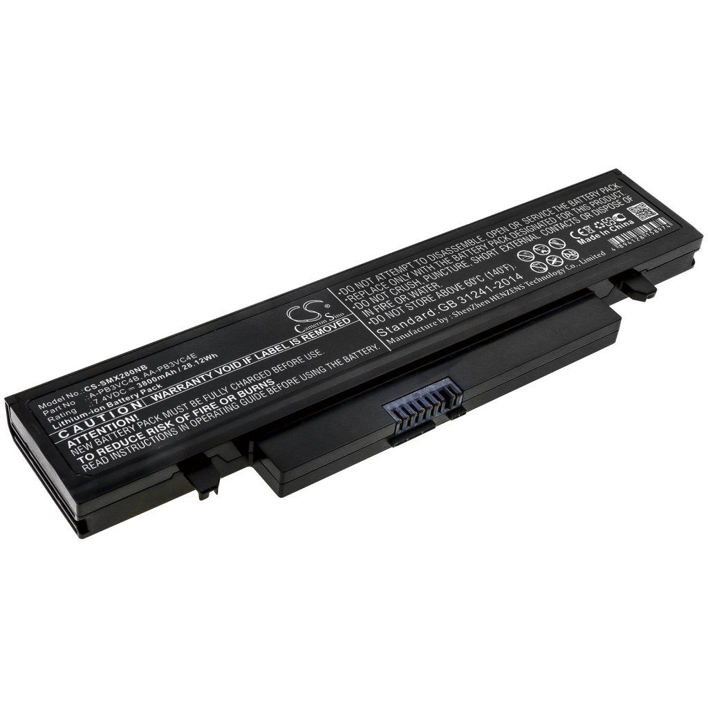 Batterier till bärbara datorer Samsung CS-SMX280NB