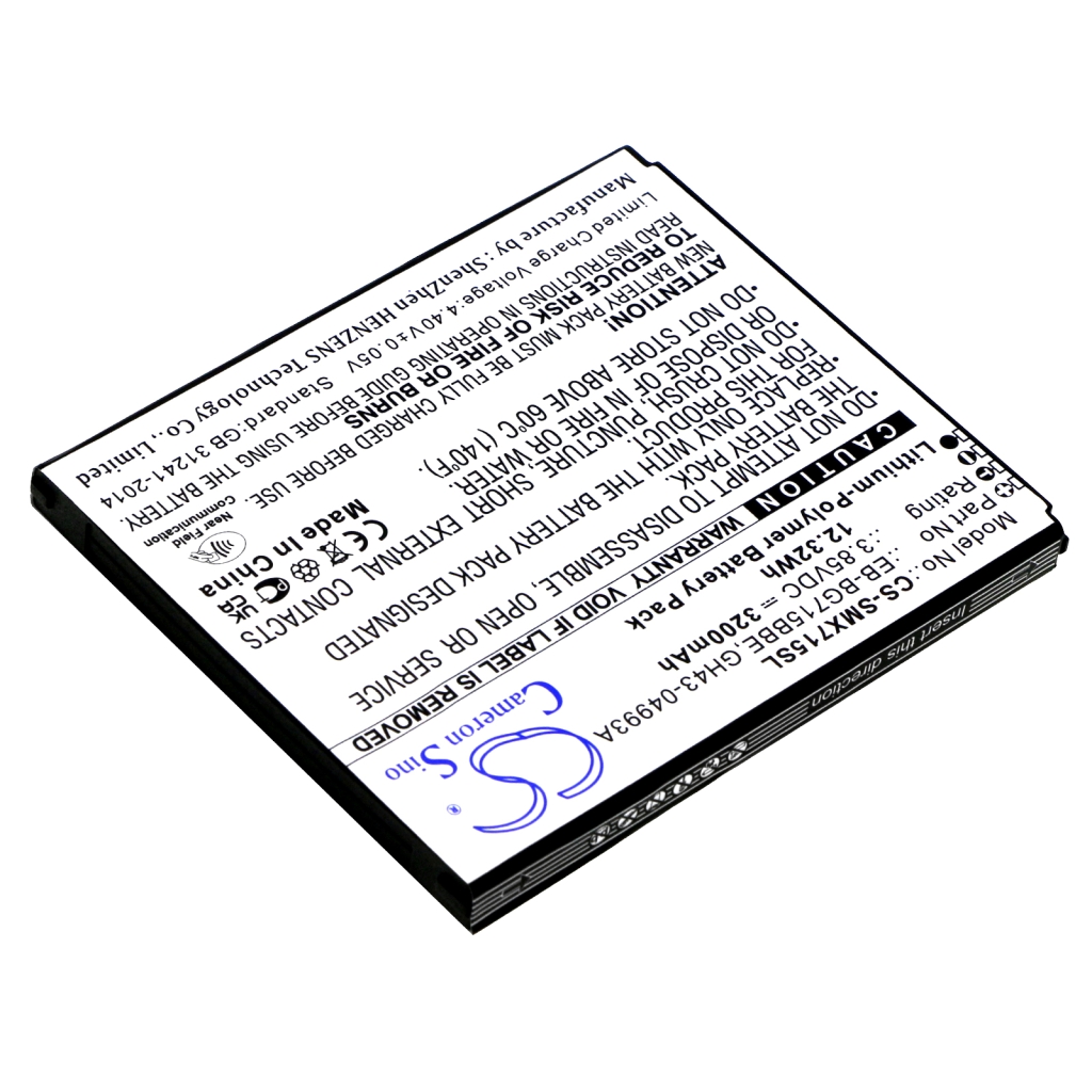 Batterier till mobiltelefoner Samsung CS-SMX715SL