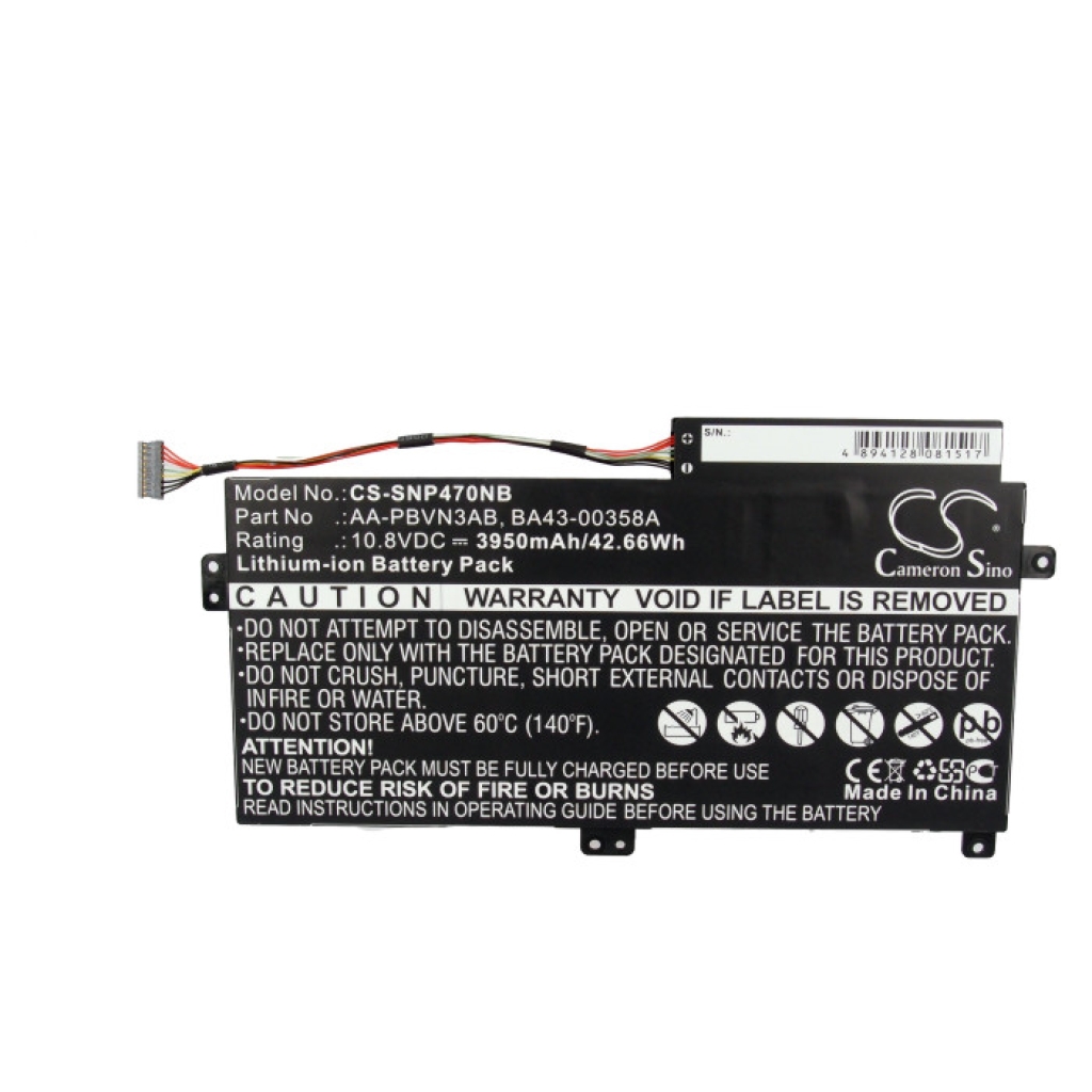 Batterier Ersätter NP370R5E-A01FR