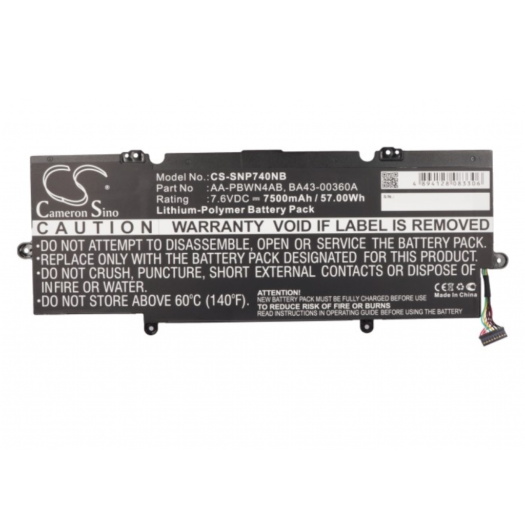 Batterier Ersätter NP530U4E-A01CN