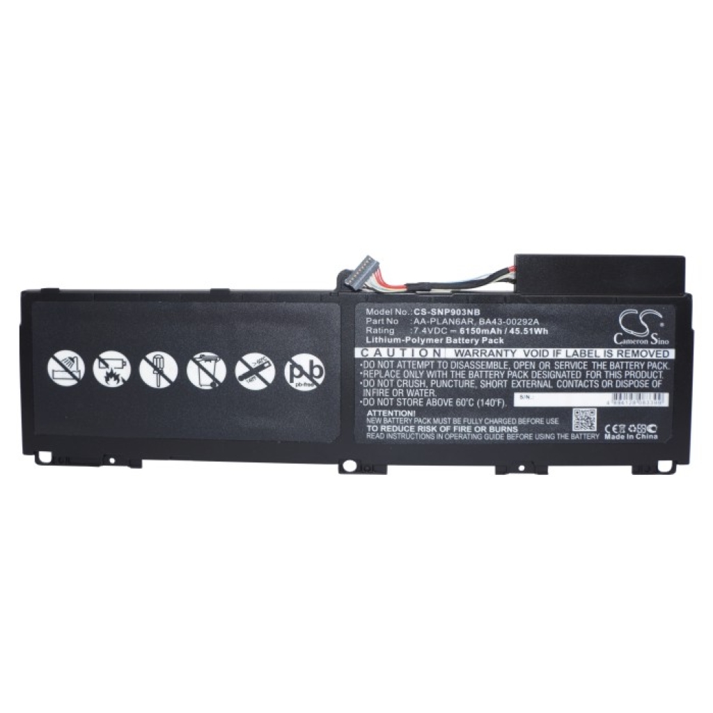 Batterier Ersätter 900X3A-A02