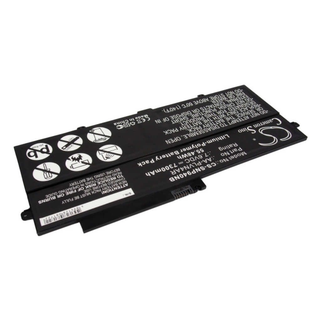 Batterier till bärbara datorer Samsung CS-SNP940NB