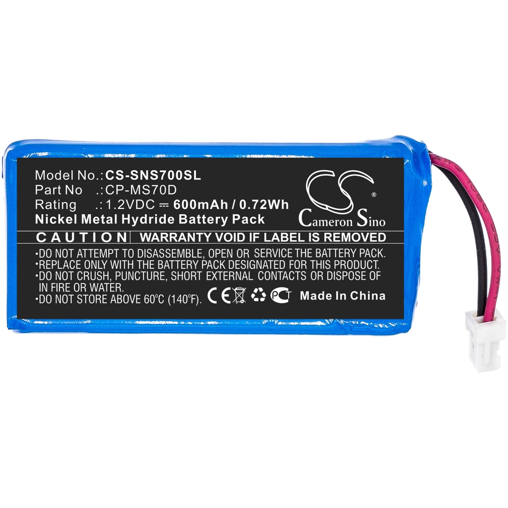 Batterier till MP3-spelare Sony CS-SNS700SL