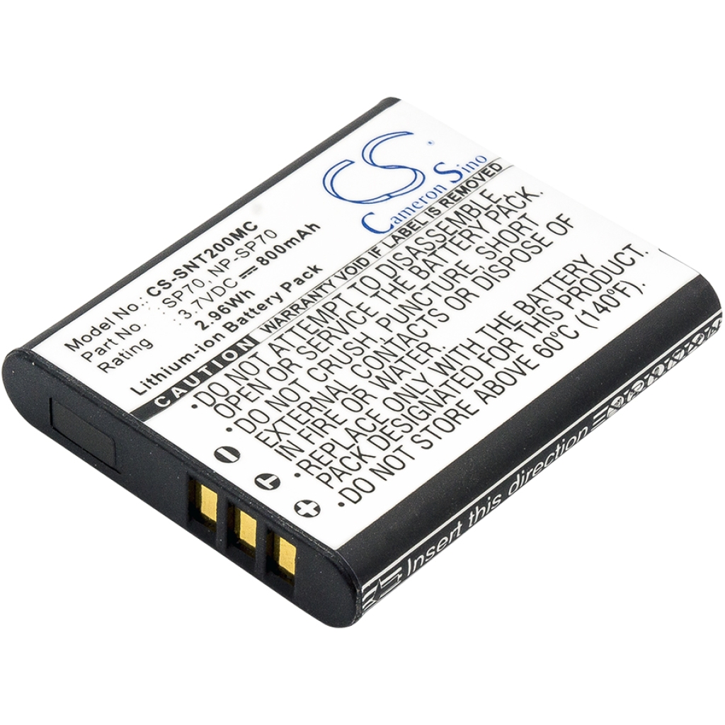Batterier Ersätter Bloggie MHS-FS2/V