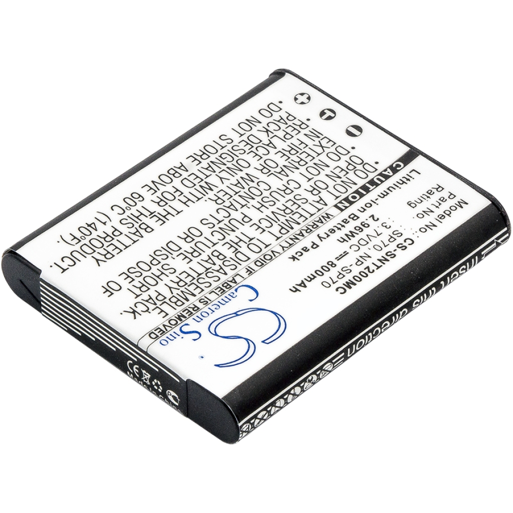 Batterier Ersätter Bloggie MHS-TS20/K