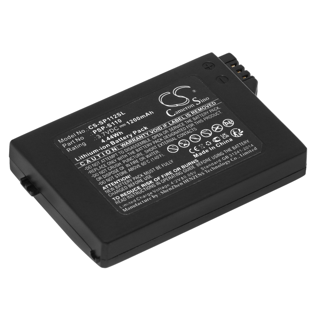 Batterier Ersätter PSP-2007