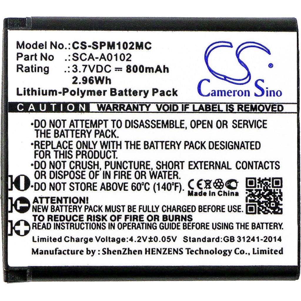 Batterier Ersätter S7A-SP15