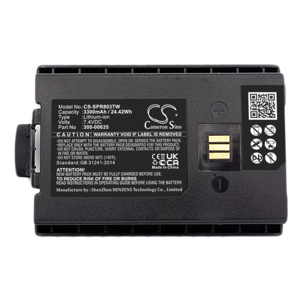 Two-Way Radio Battery Sepura CS-SPR803TW