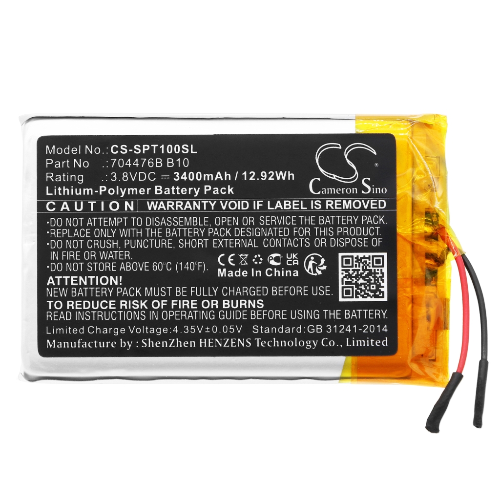 Battery Replaces 704476B B10