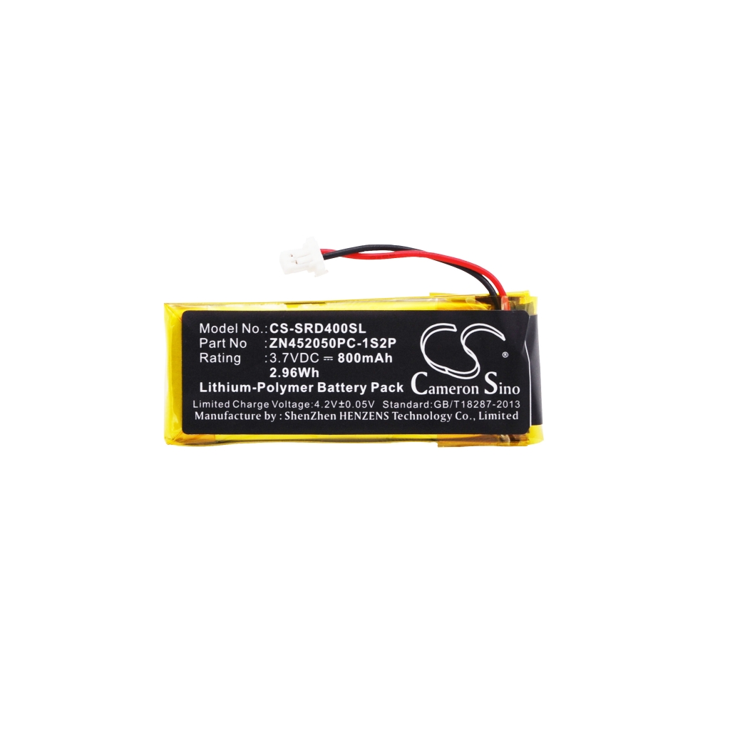 Batterier Ersätter ZN452050PC-1S2P