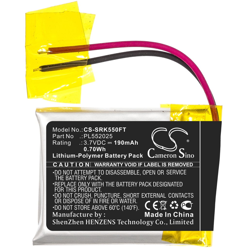 Battery Replaces PL552025