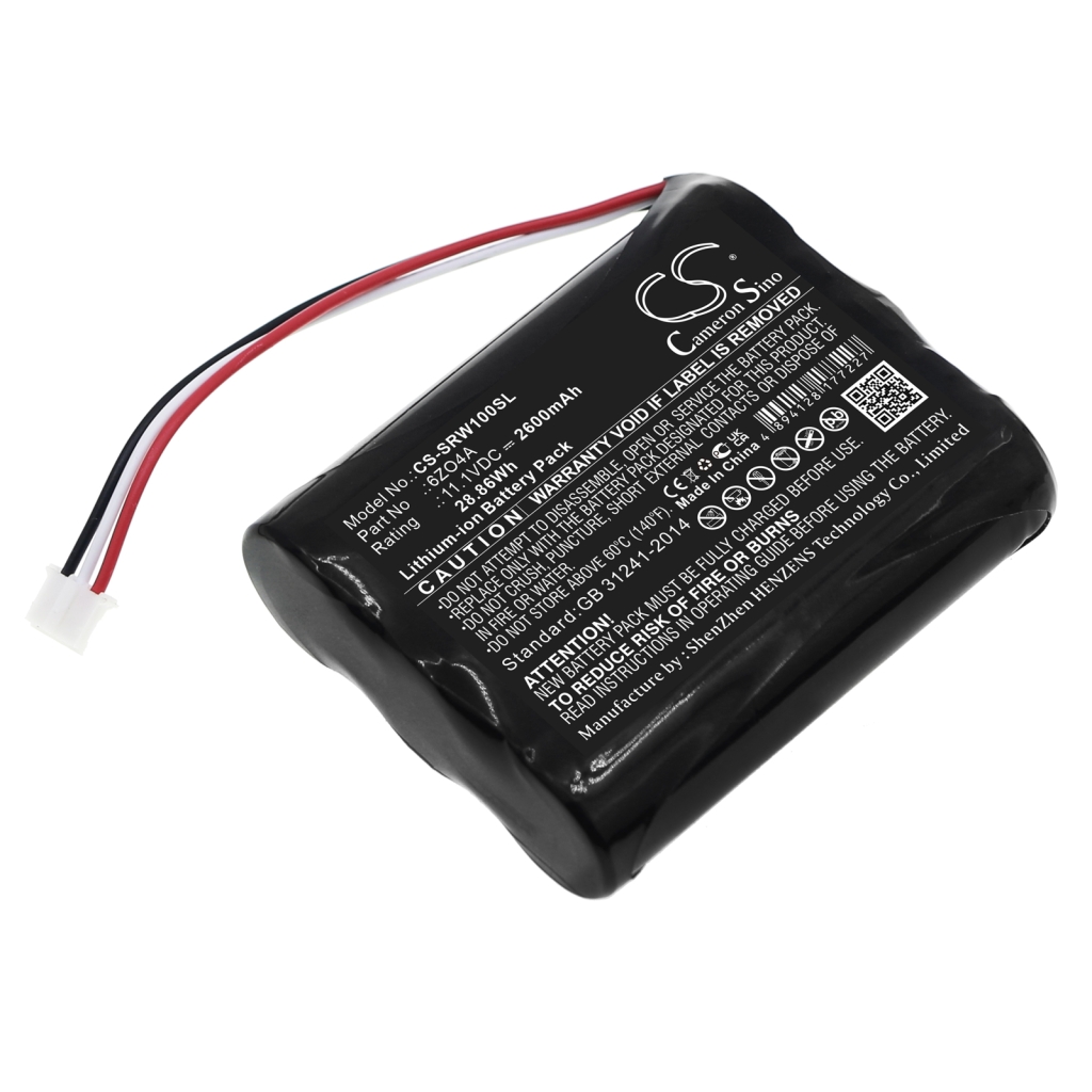 Batterier till högtalare Sony CS-SRW100SL