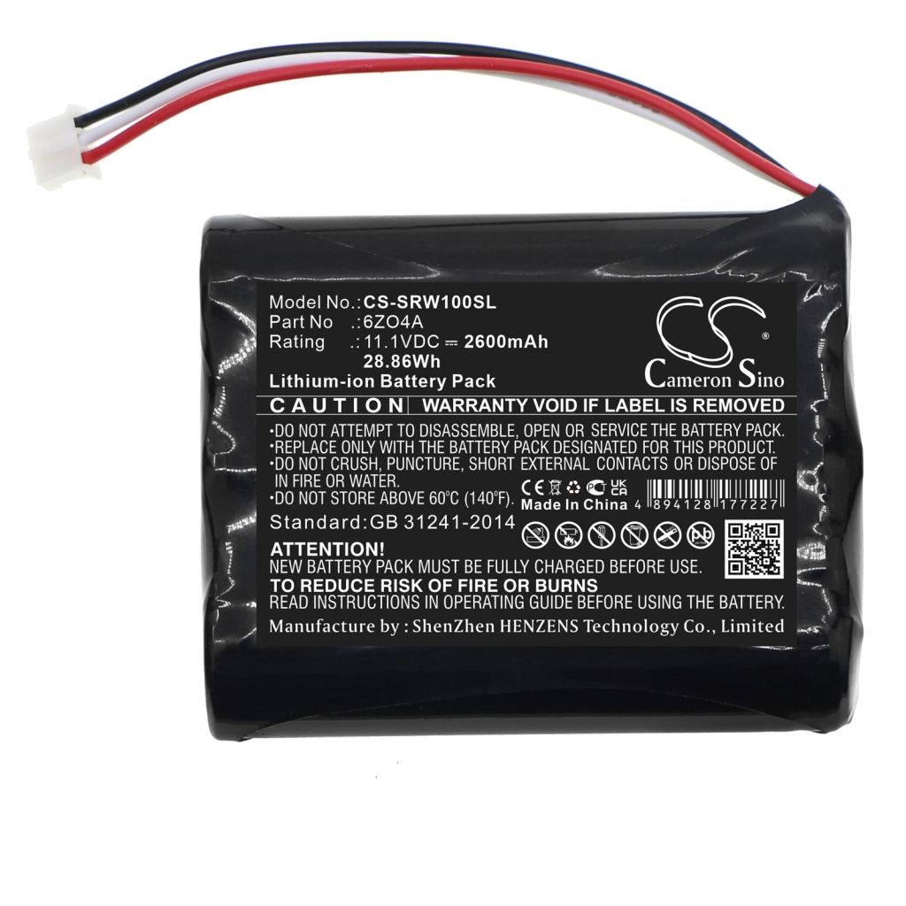 Batterier till högtalare Sony CS-SRW100SL