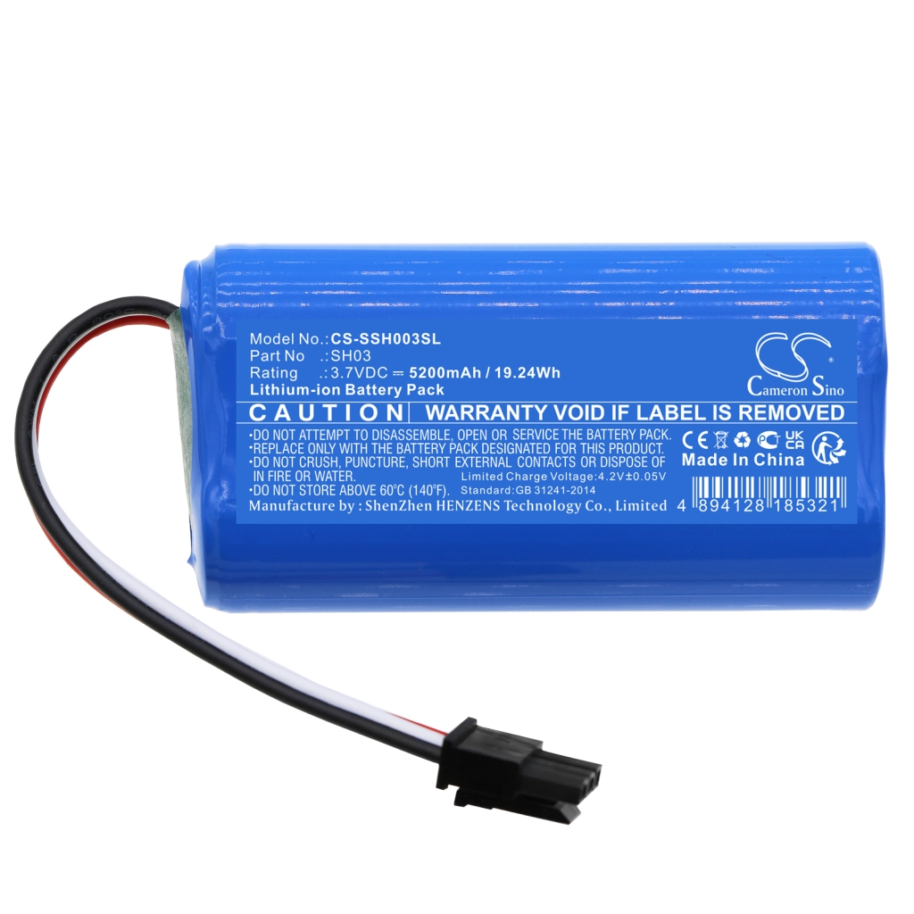 Batterier för medicintekniska produkter Simplehuman CS-SSH003SL
