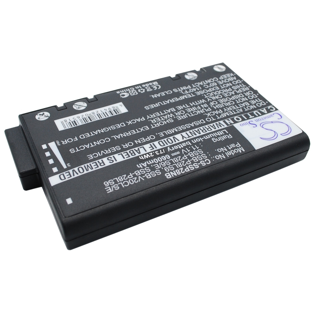 Batterier till bärbara datorer Samsung CS-SSP28NB