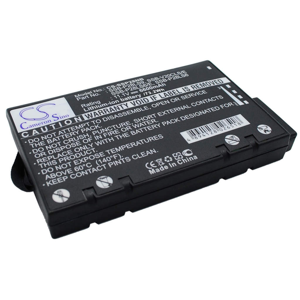 Batterier till bärbara datorer Commax CS-SSP28NB