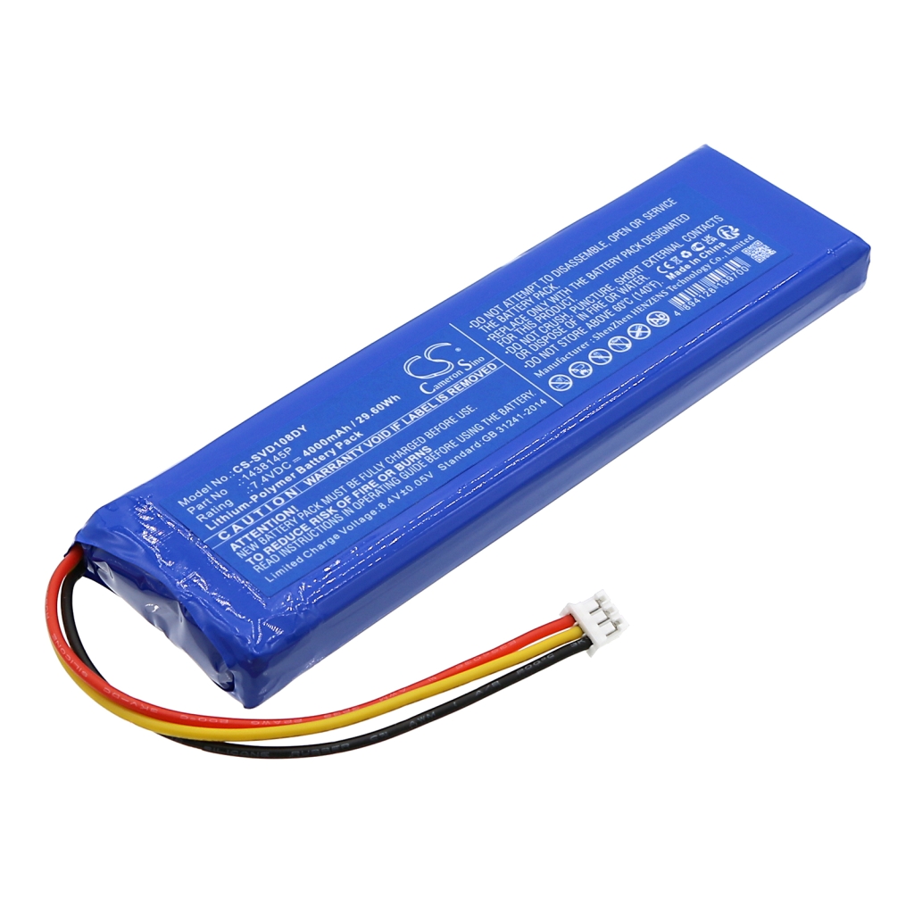 Batteries DVD Player Battery CS-SVD108DY