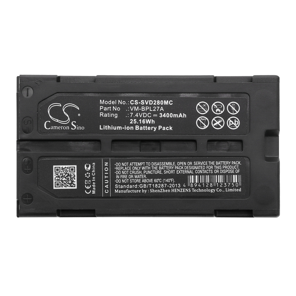 Camera Battery Panasonic VDR-D300E-S