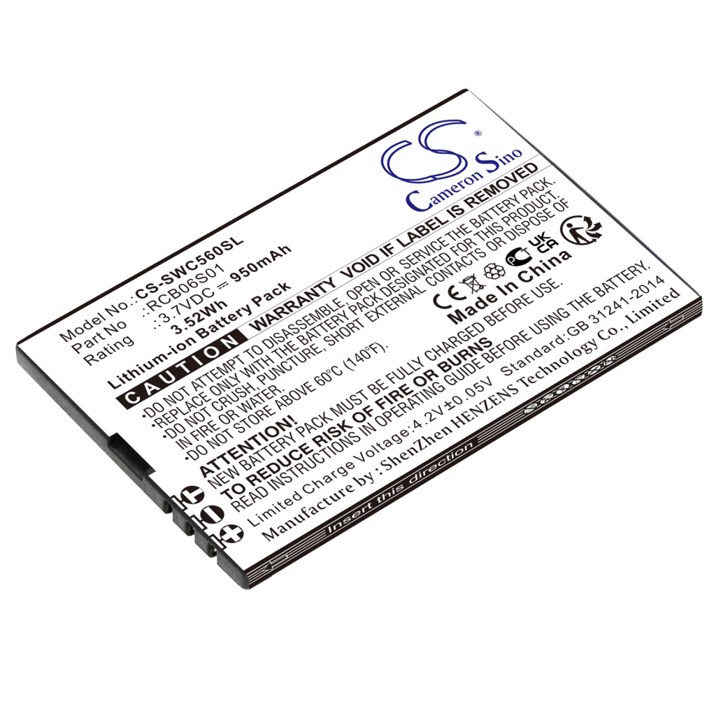 Batterier till mobiltelefoner Swisstone CS-SWC560SL