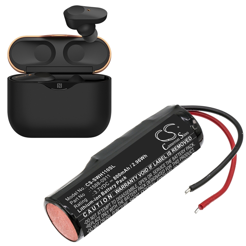 Batterier för trådlösa hörlurar och headsets Sony CS-SWH110SL