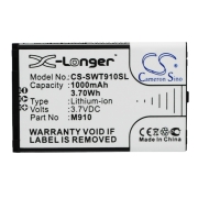 CS-SWT910SL<br />Batterier för  ersätter batteri M910