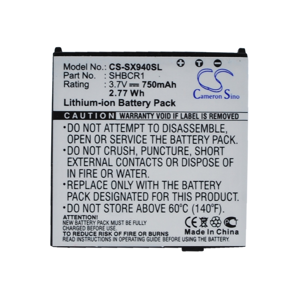 Compatible battery replacement for SoftBank SHBCR1