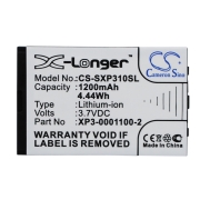 CS-SXP310SL<br />Batteries for   replaces battery XP3-0001100-2