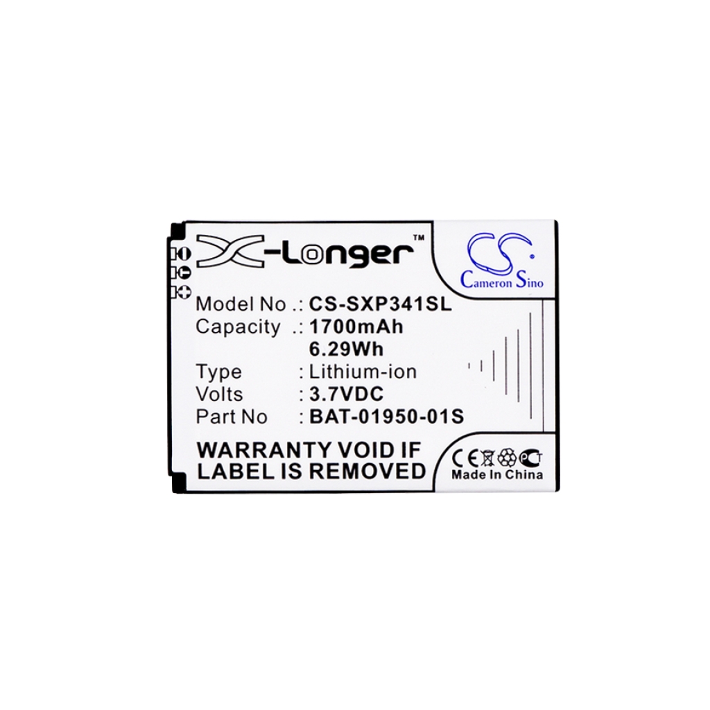 Batterier till mobiltelefoner Socketmobile CS-SXP341SL