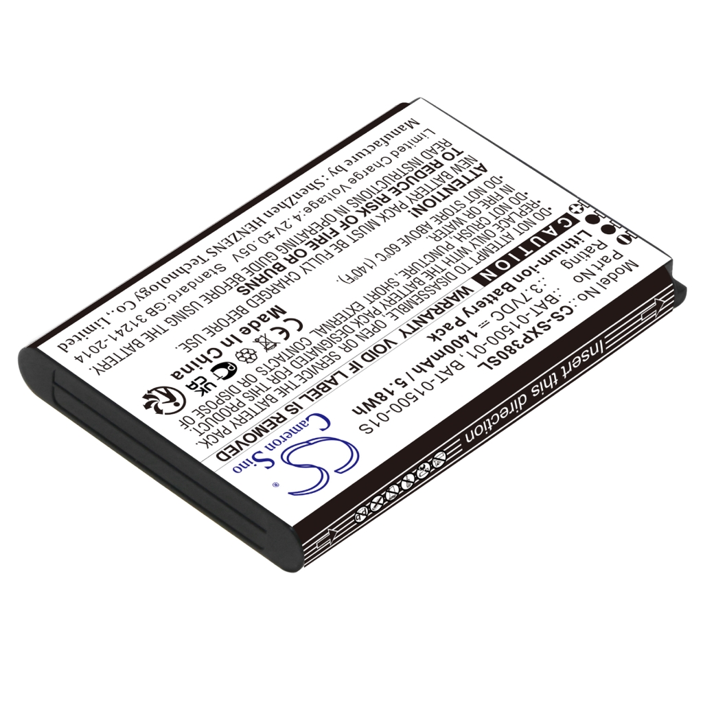 Batterier Ersätter XP3800