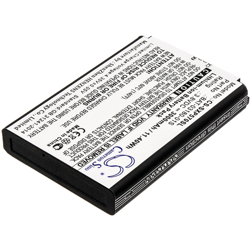 Batterier Ersätter XP5700