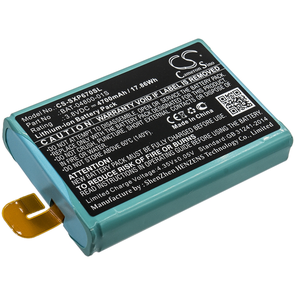 Batterier Ersätter Sonim XP6700