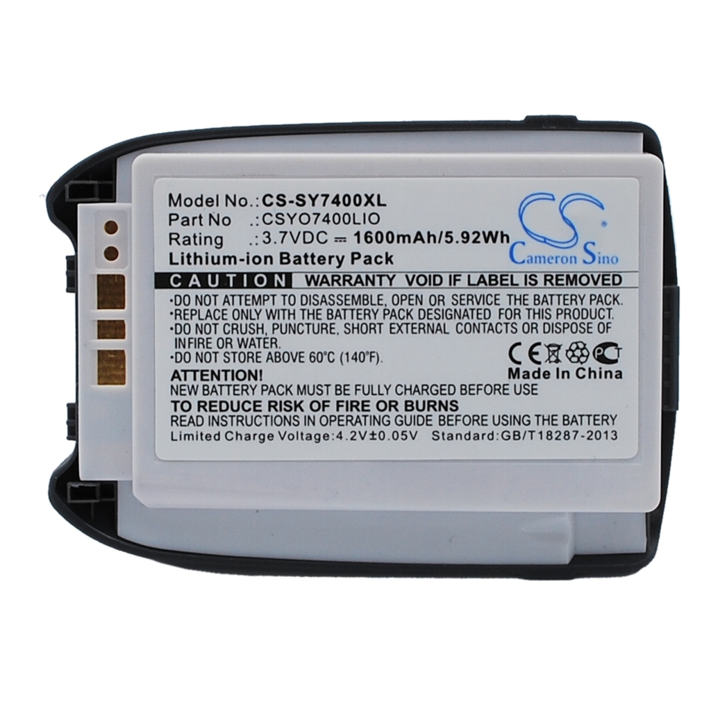 Batterier Ersätter SCP7400