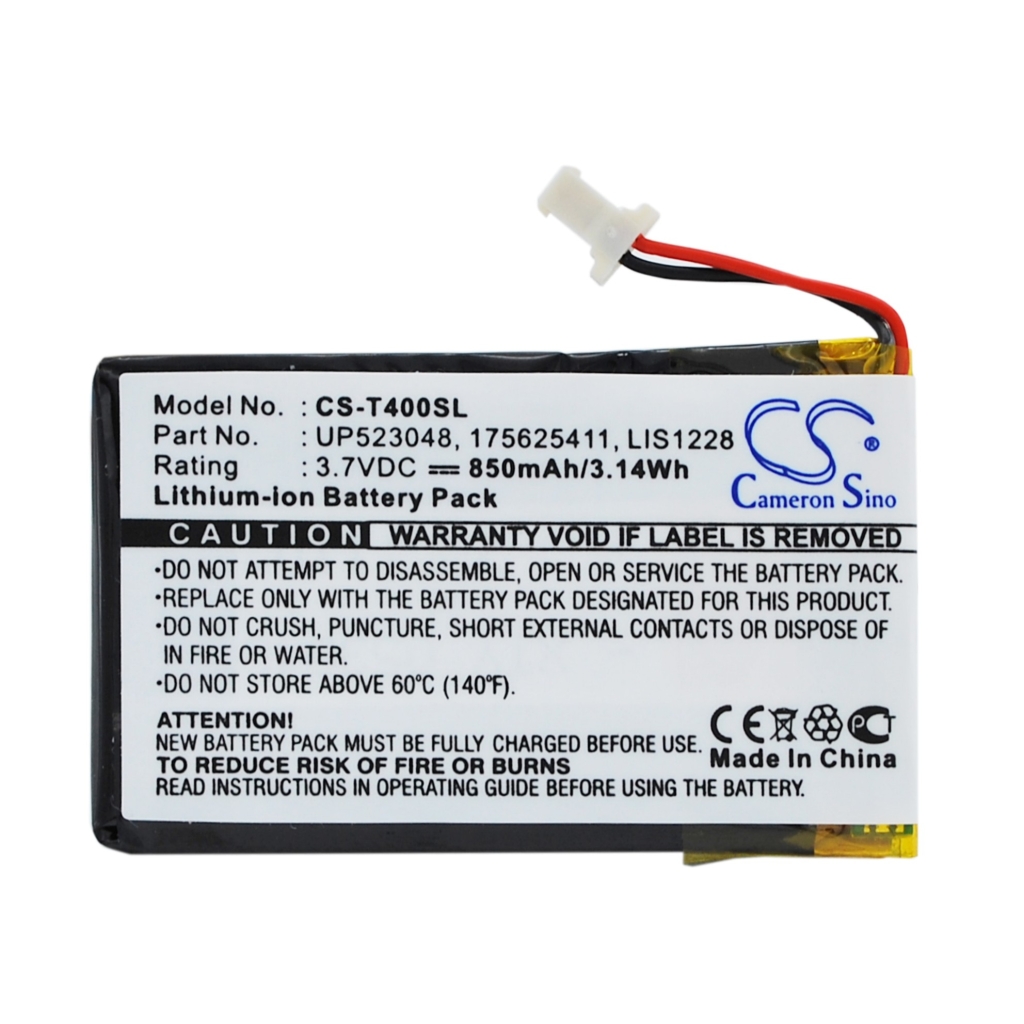 Batterier Ersätter Clie PEG-T625C
