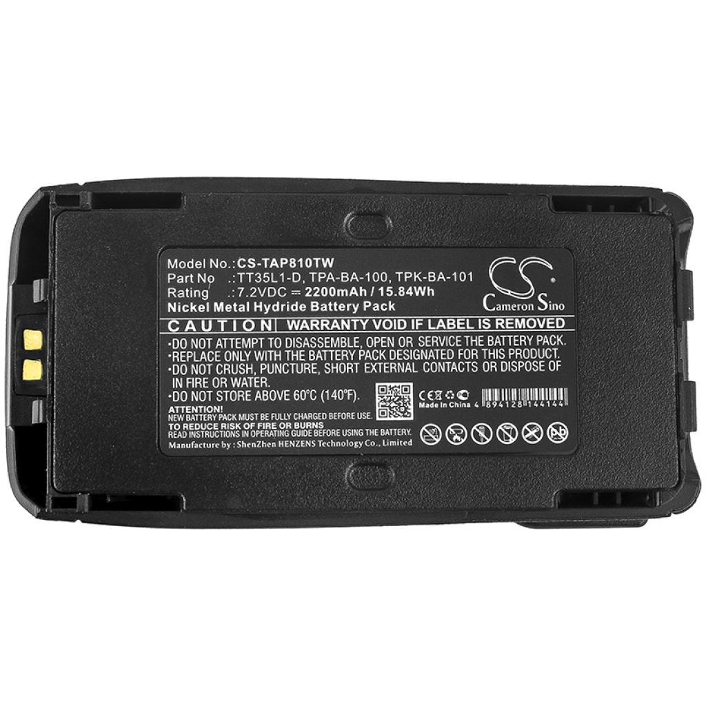 Two-Way Radio Battery Tait CS-TAP810TW