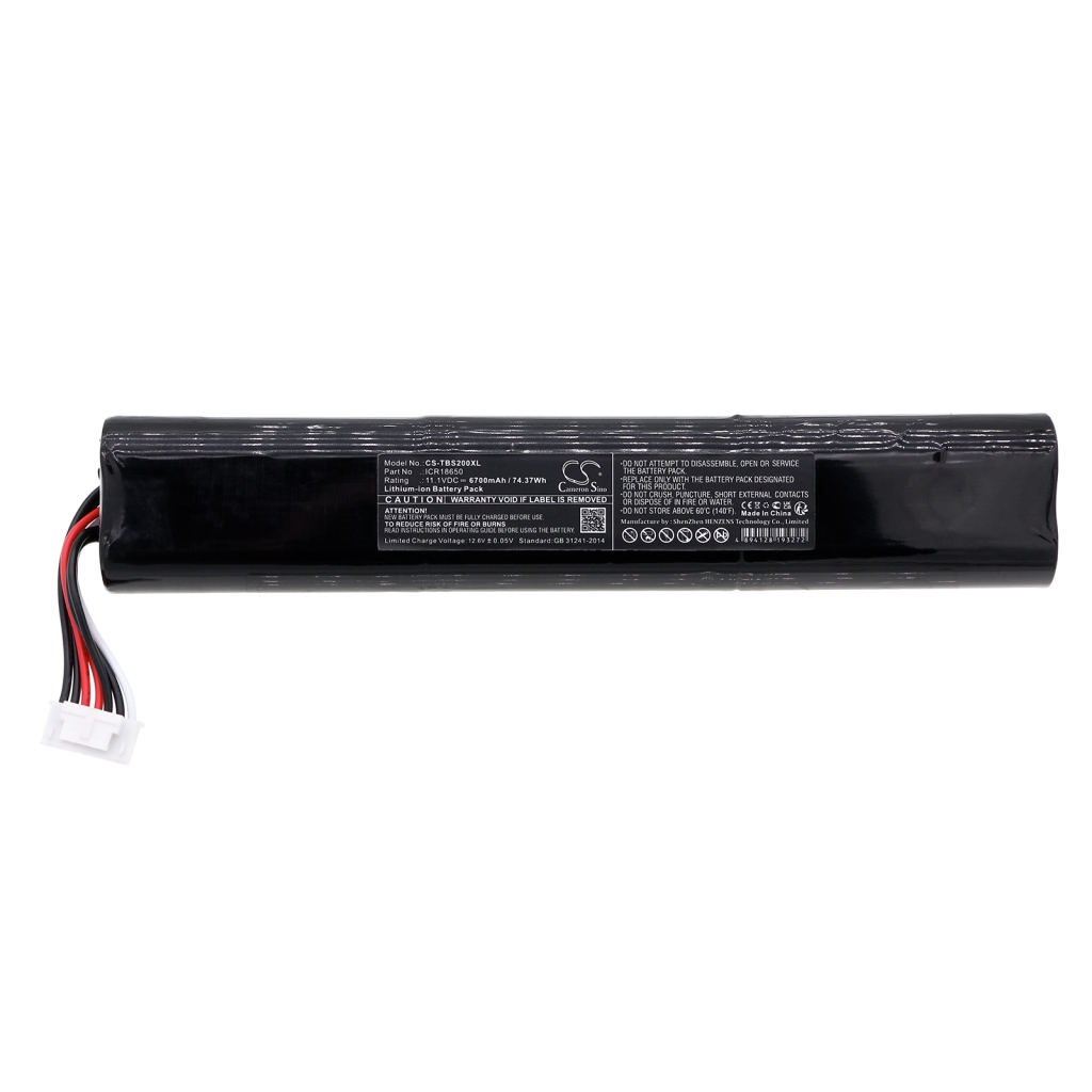 Speaker Battery Groove onn CS-TBS200XL