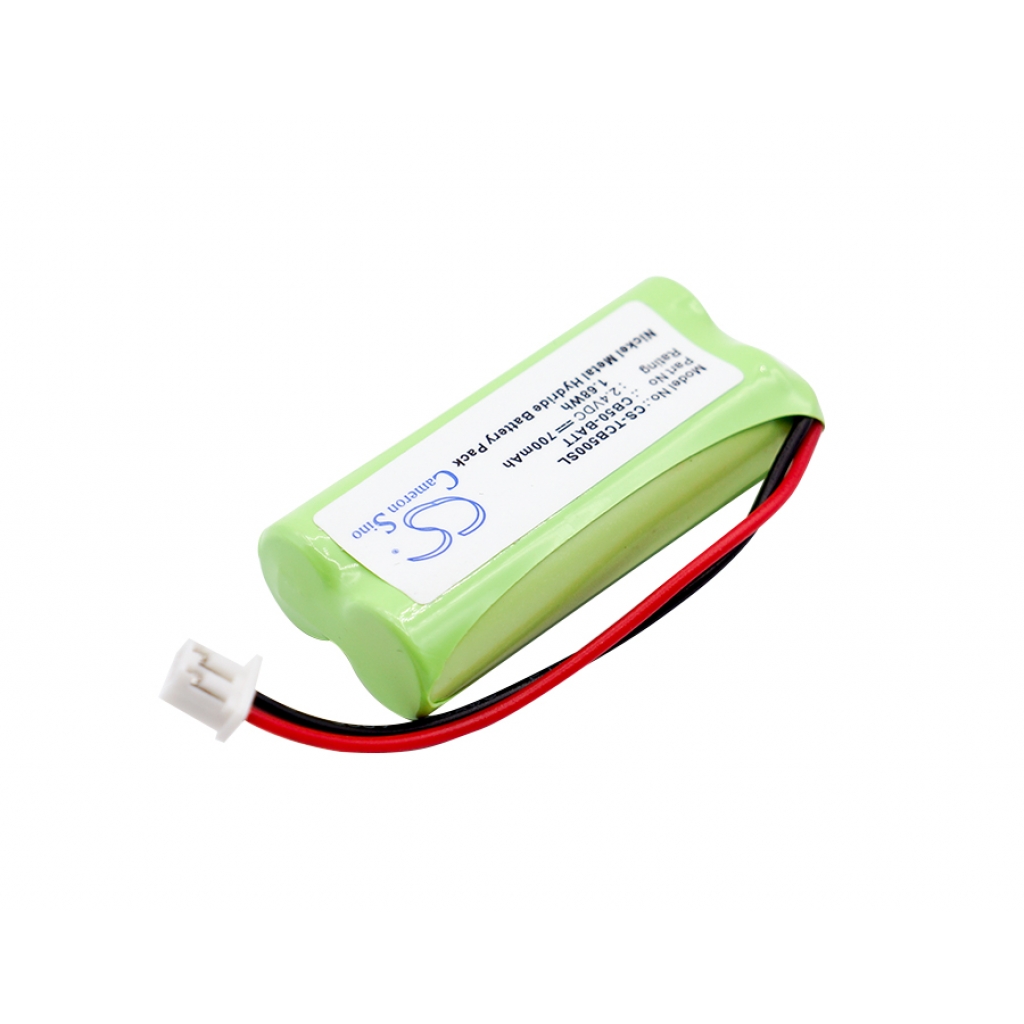 Batterier Ersätter CB-50 Tandem Pro Kit standard intercom system
