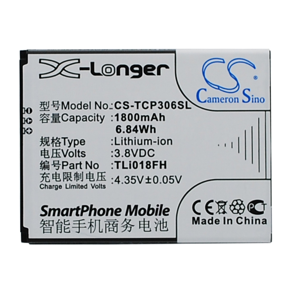 Mobile Phone Battery TCL CS-TCP306SL