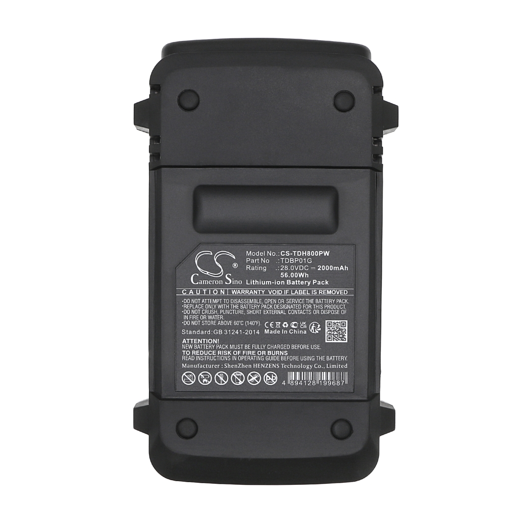 Batterier för verktyg Teccpo TDAB03G (CS-TDH800PW)