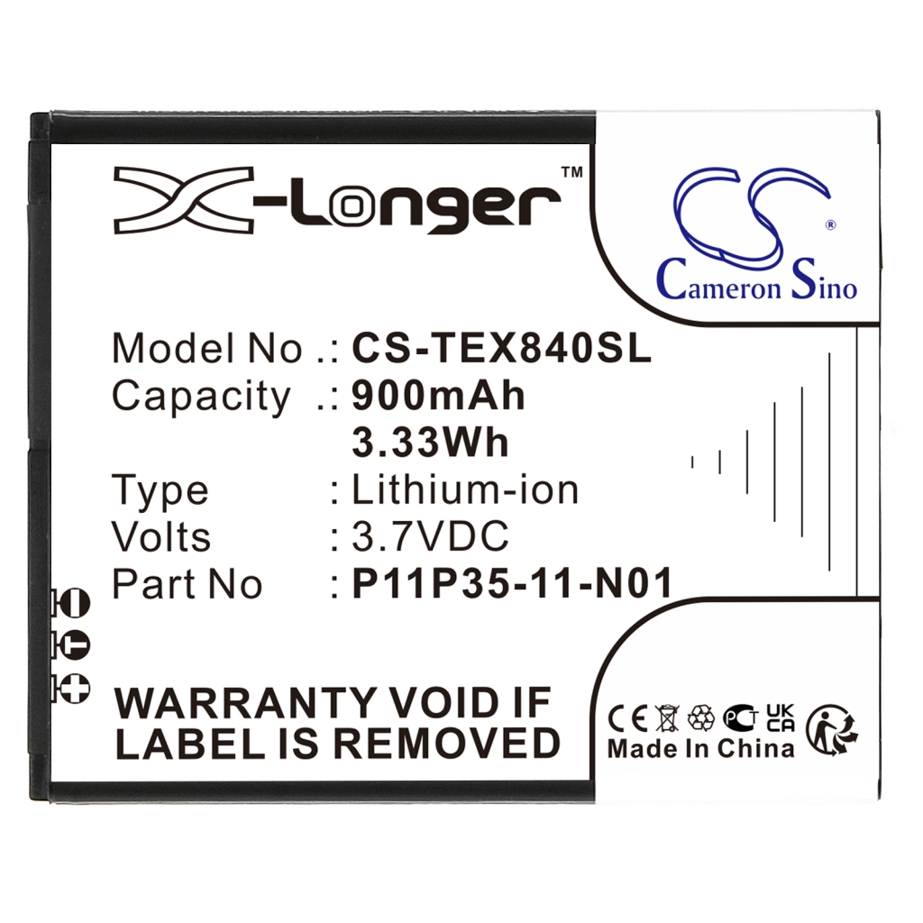 Batterier Ersätter P11P35-11-N01