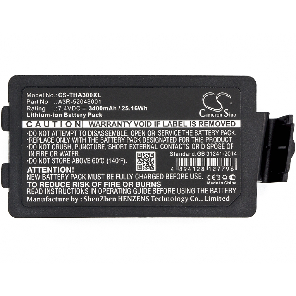 Batterier för skrivare Tsc CS-THA300XL