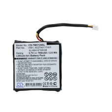 Compatible battery replacement for TomTom 6027A0117401,6027A0117412,KM1,XLHS416*08338