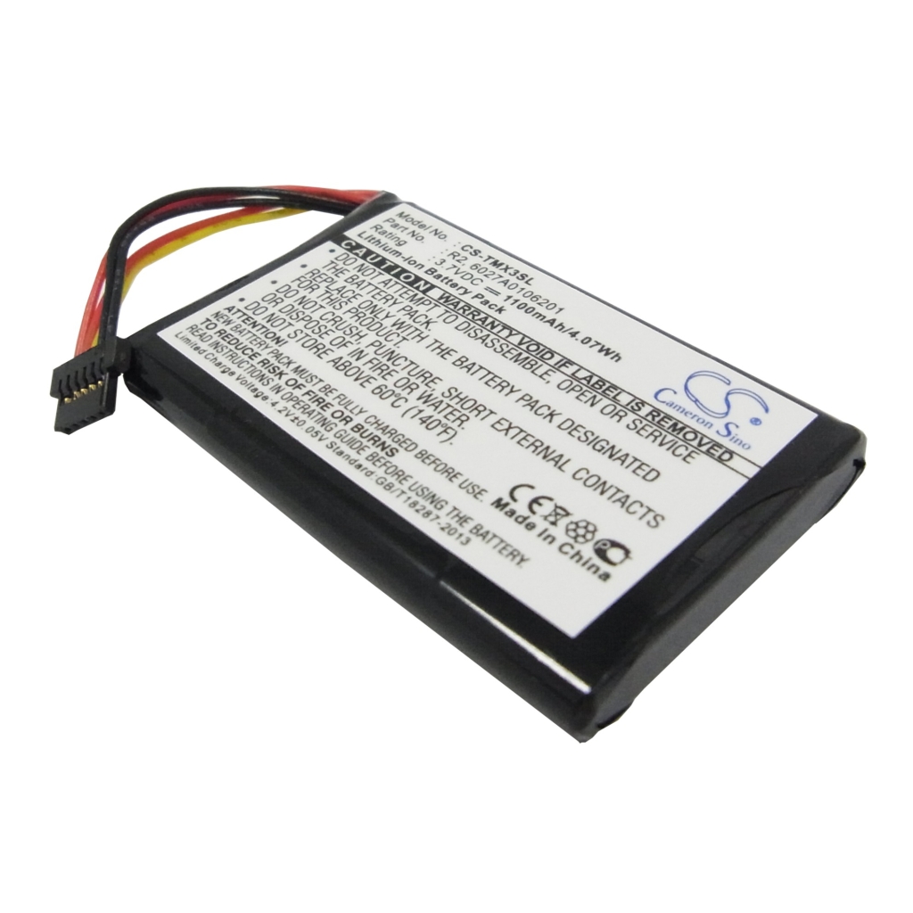 Compatible battery replacement for TomTom 6027A0106201