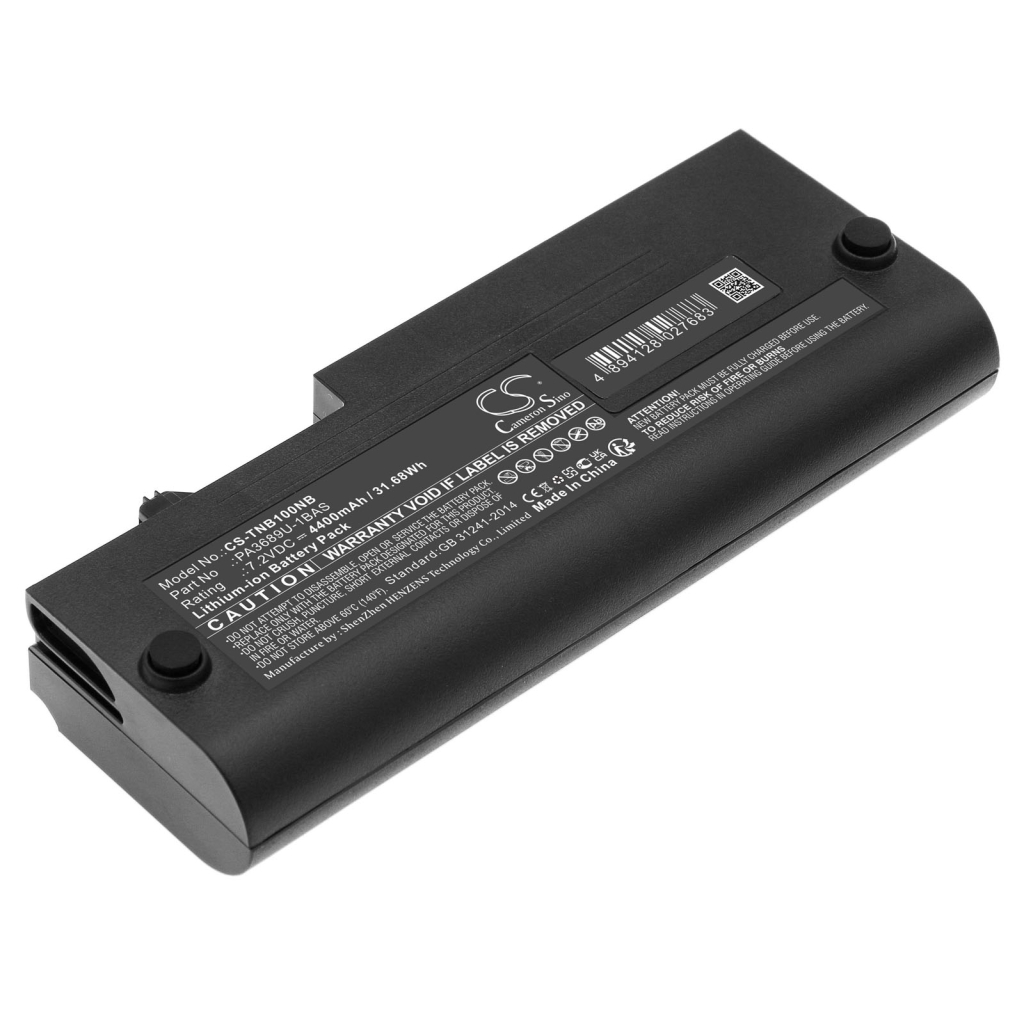 Batterier till bärbara datorer Toshiba CS-TNB100NB