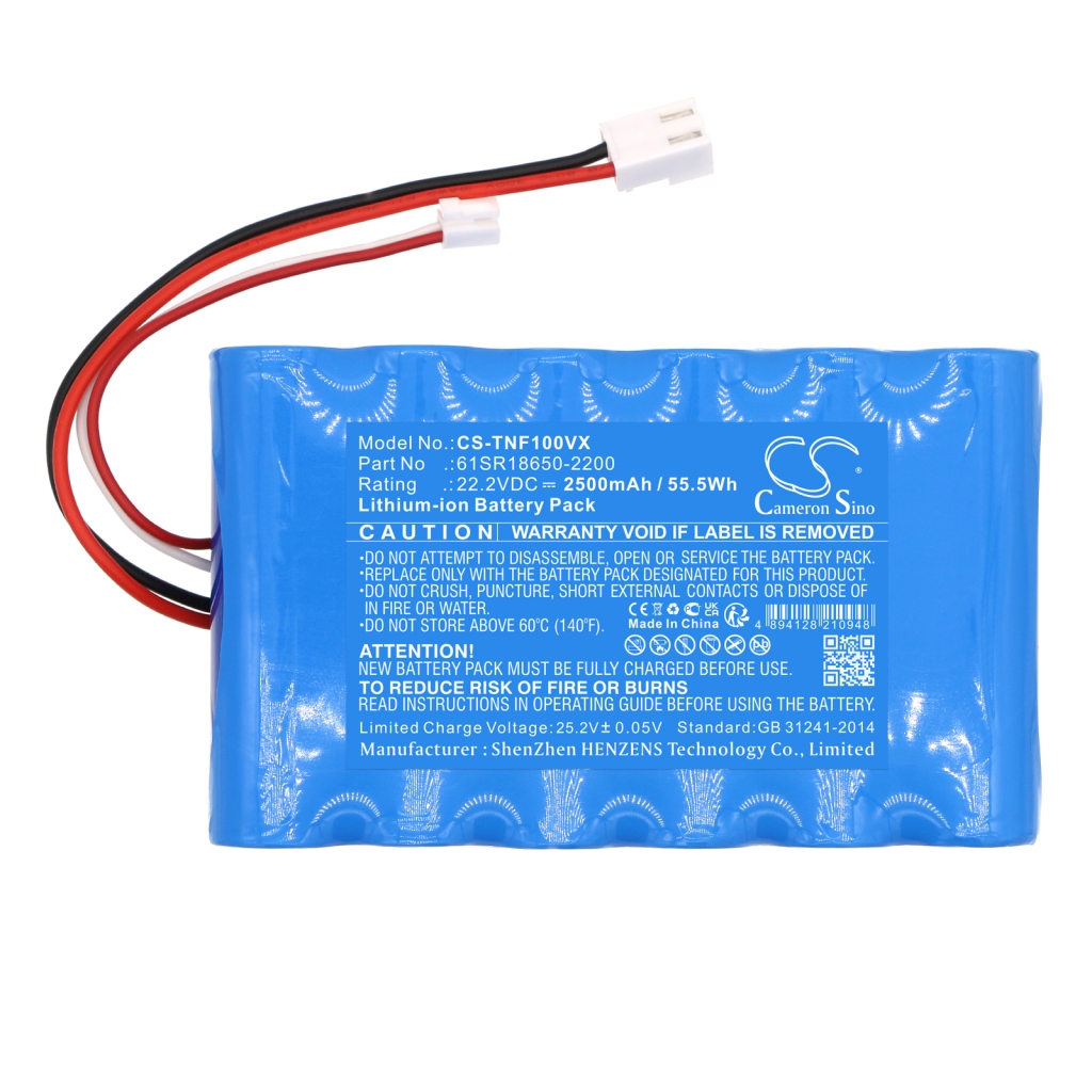 Battery Replaces 6IRS18650