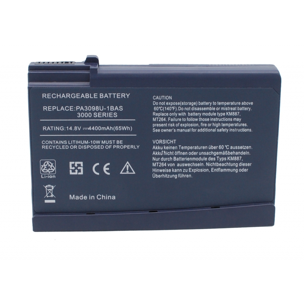 Batterier till bärbara datorer Toshiba CS-TO3000